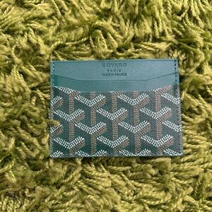 Goyard Green Card Holder
